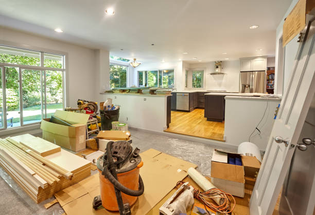 Professional Cabinet Refacing technician working in Horsham, PA